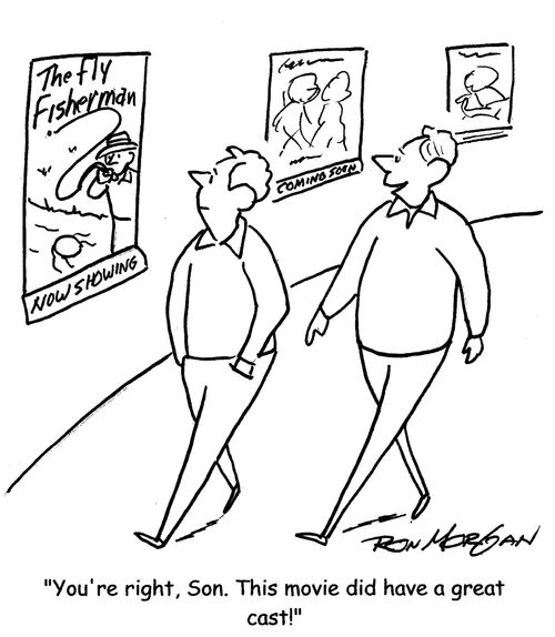 "You're right, Son. This movie did have a great cast."