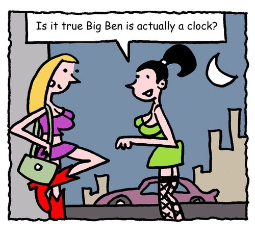 "Is it true Big Ben is actually a clock?"