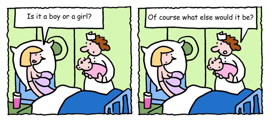 "Of course what else would it be?"