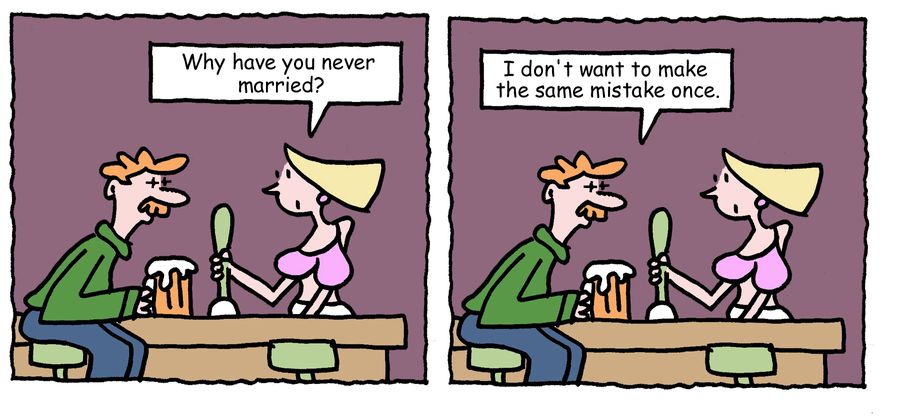 "Why have you never married?" 