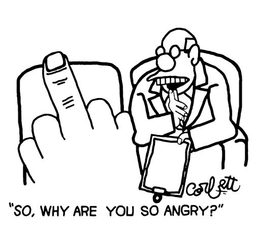 "So, why are you so angry?"