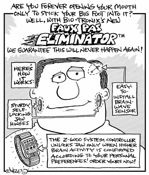 Introducing the Faux Pas Eliminator!