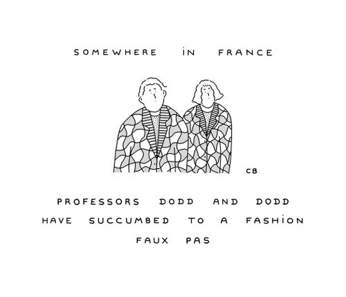 A fashion faux pas in France.