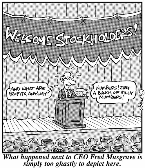 What happened next to CEO Fred Musgrave is simply too ghastly to depict here.