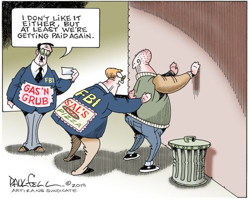 "I don't like it either, but at least we're getting paid again."