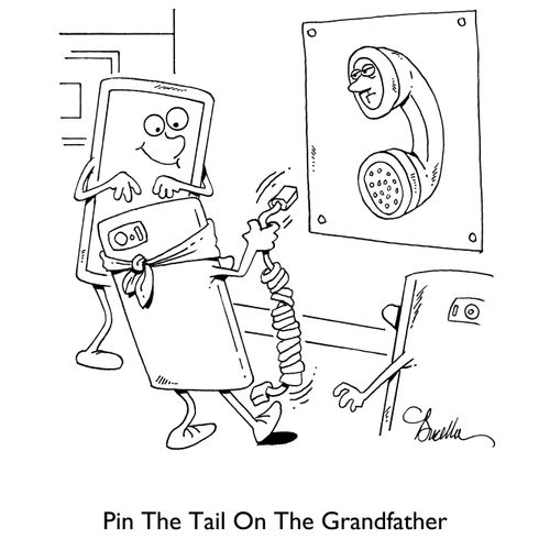 Pin The Tail On The Grandfather