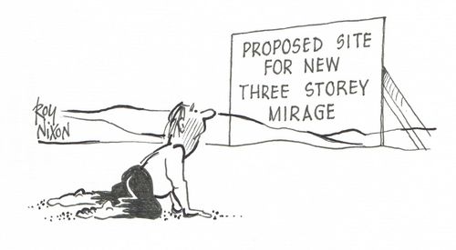 Proposed Site for New Three Storey Mirage