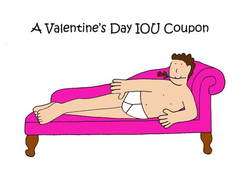 A Valentine's Day IOU Coupon
