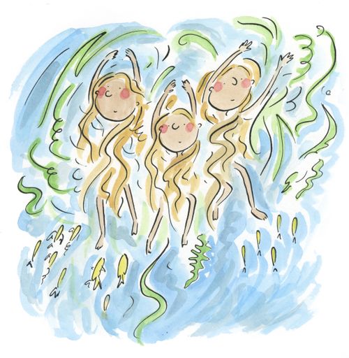 Rhinemaidens ascend