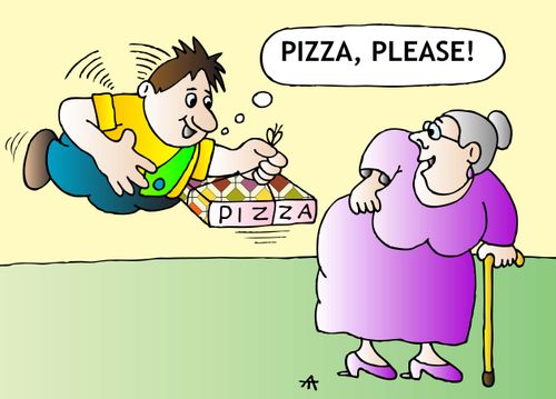 "Pizza, please!"