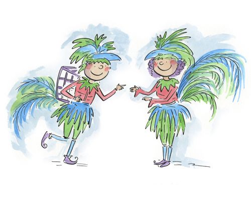 Papageno and Papagena from Magic Flute