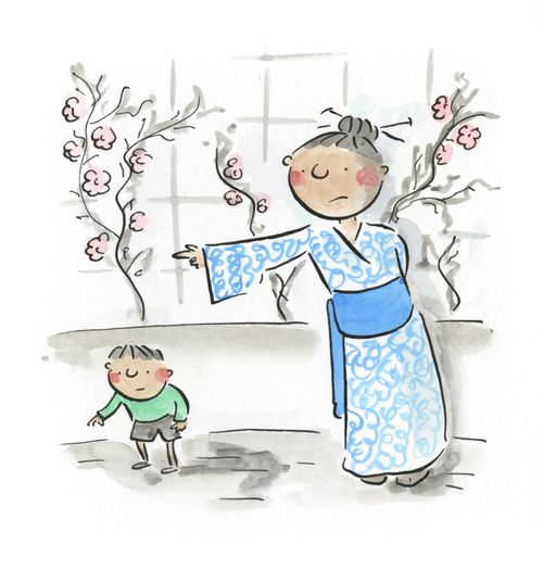 Madam Butterfly tells her son to leave