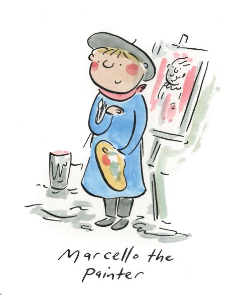 Marcello the painter from La Boheme