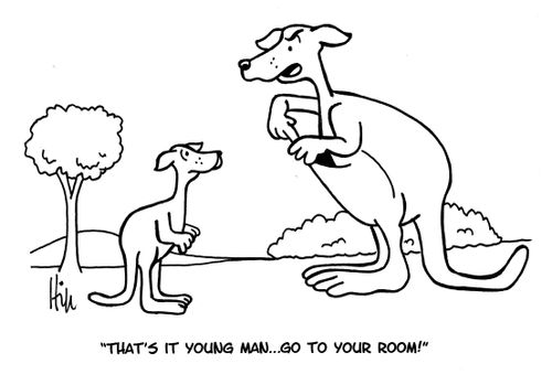 "That's it young man. . . go to your room!"