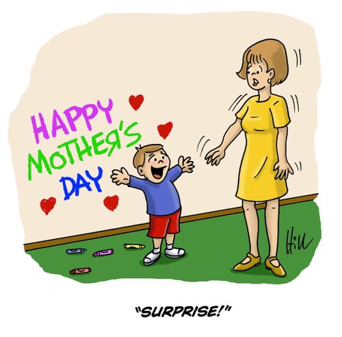 "Surprise!"