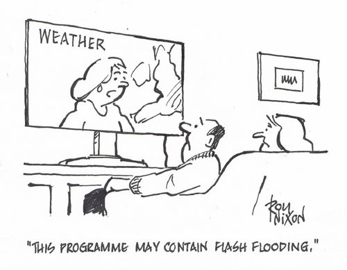"This programme may contain flash flooding."