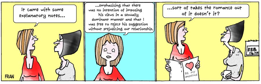 "It came with some explanatory notes. . ."