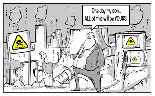 "One day my son all of this will be yours."