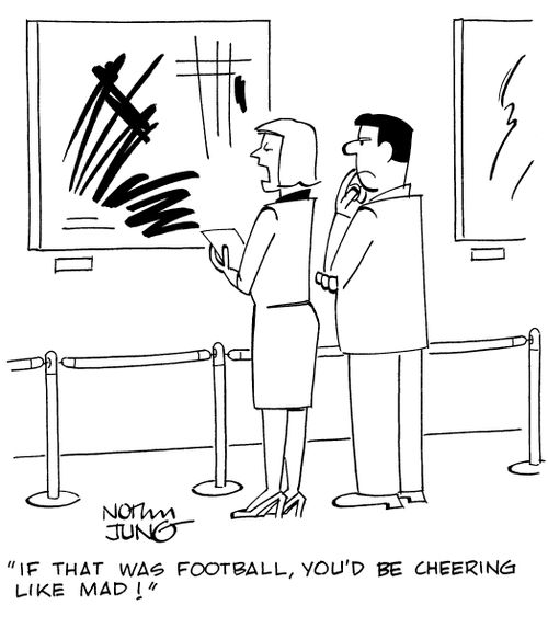 "If that was football, you'd be cheering like mad!"