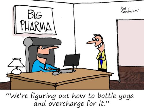 "We're figuring out how to bottle yoga and overcharge for it."