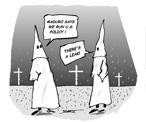 "Maduro says we run U.S. policy!"