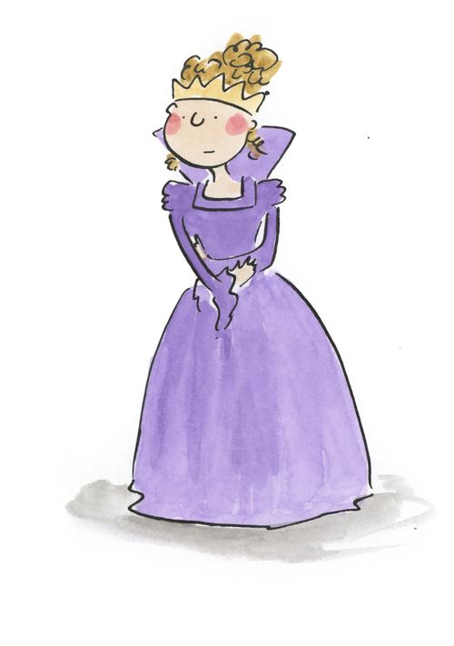Purple dress 