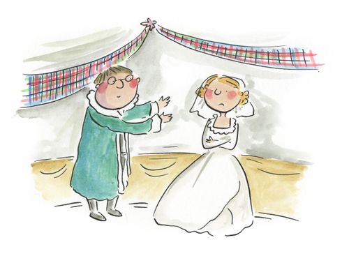Unhappy Lucia di Lammermoor wedding