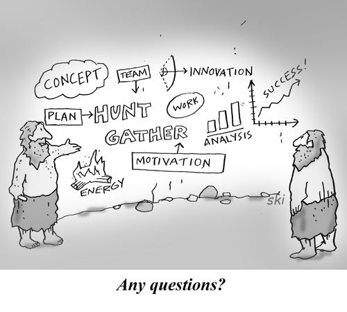 "Any questions?"