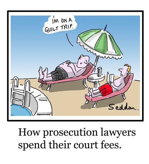 How prosecution lawyers spend their court fees.