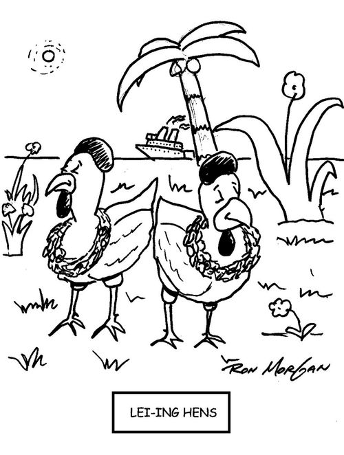 Lei-ing Hens