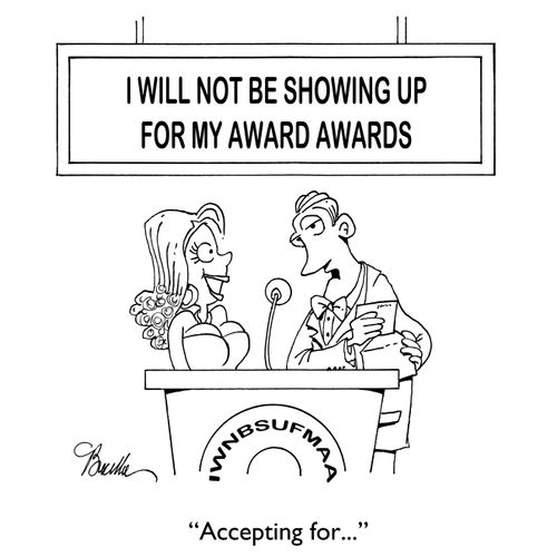 "Accepting for..."