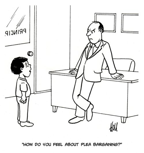 "How do you feel about plea bargaining?"