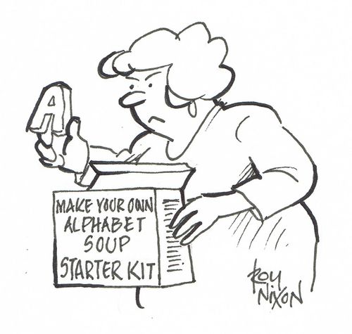 Make Your Own Alphabet Soup Starter Kit