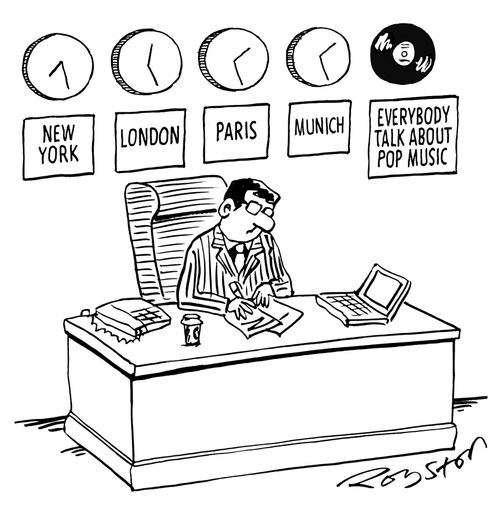 New York, London, Paris, Munich, Everybody Talk About Pop Music