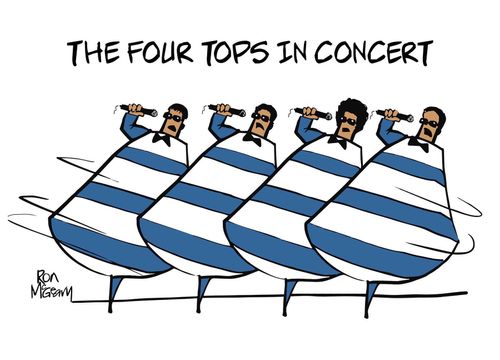 The Four Tops in Concert