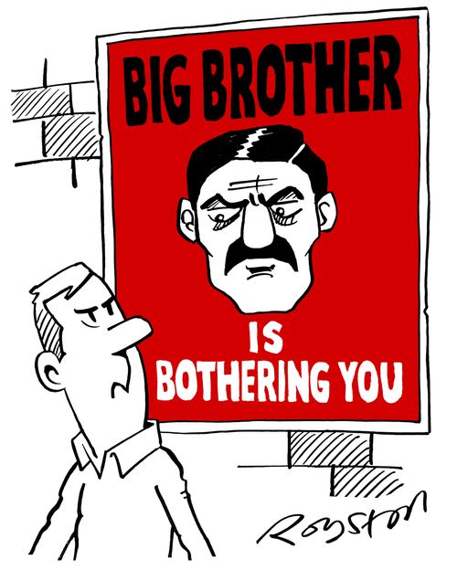 Big Brother is bothering you