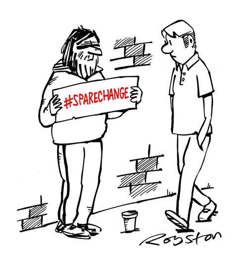 #sparechange