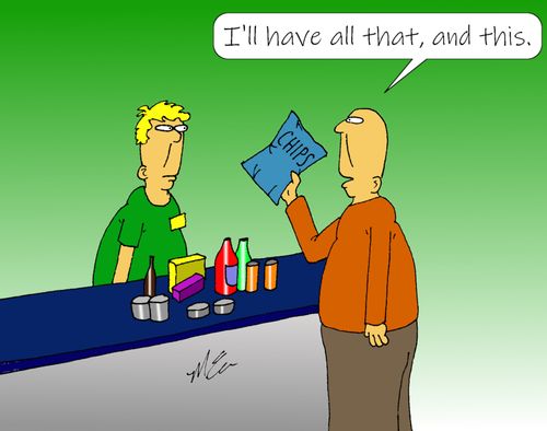 "I'll have all that, and this."