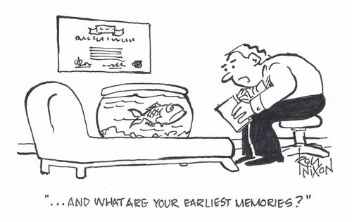 "...and what are your earliest memories?"