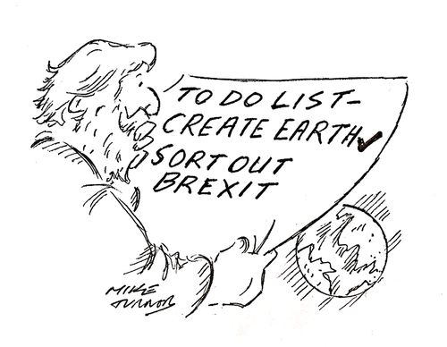 To Do List - Create Earth. . . Sort Out Brexit.