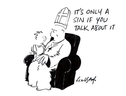 It's only a sin if you talk about it 