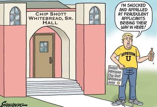 "I'm shocked and appalled at fraudulent applicants bribing their way in here!"