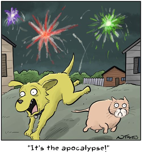 "It's the apocalypse!"