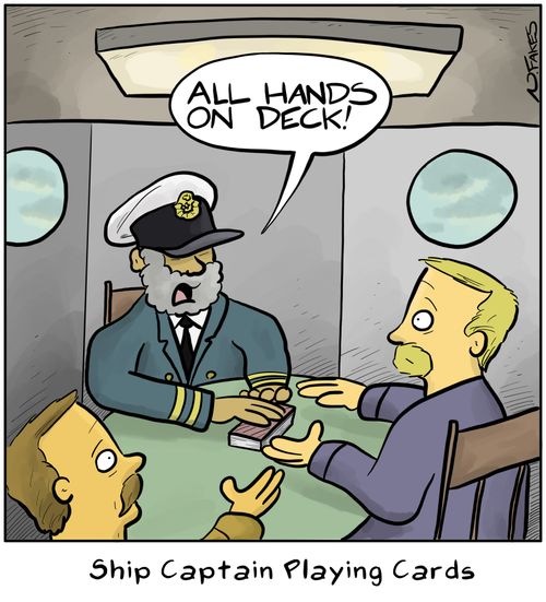 Ship Captain Playing Cards