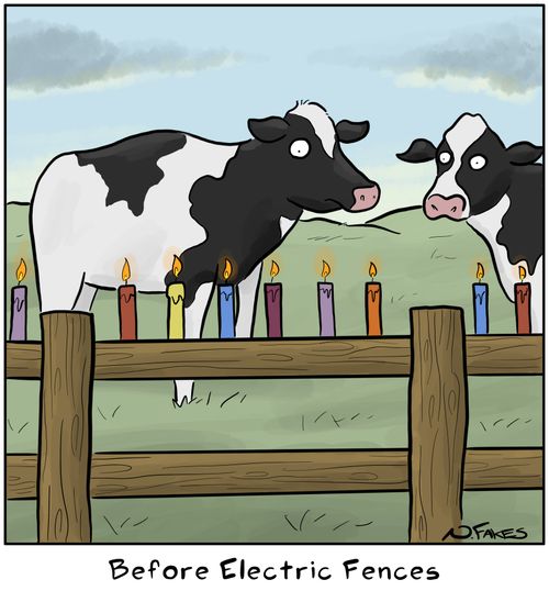 Before Electric Fences