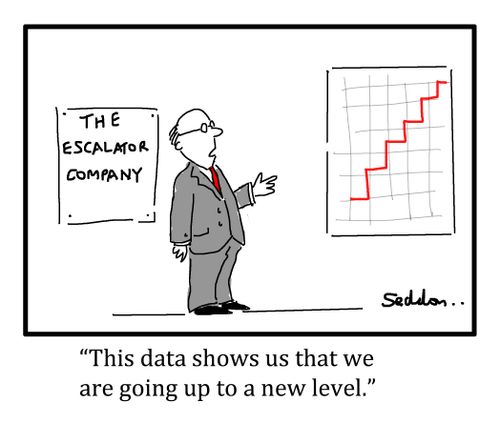 "This data shows us that we are going up to a new level."