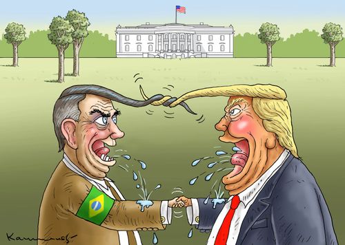 Jair Bolsonaro and Donald Trump