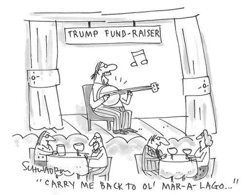 "Carry me back to ol' Mar-A-Lago. . ."