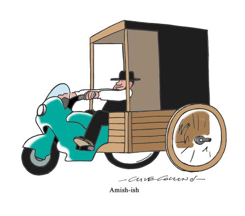 Amish-ish.