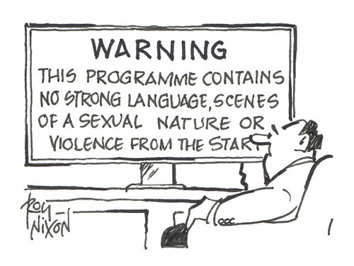 WARNING - This Programme Contains No Strong Language..... 